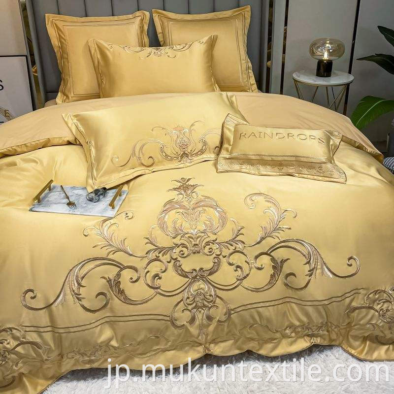  Cotton Embroidery Bedding Set